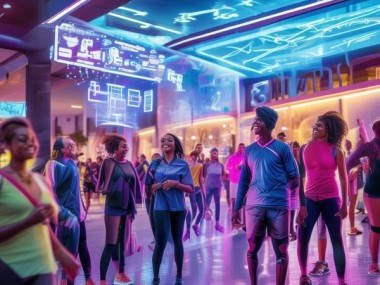 社区体育科技活动，活力无限的未来愿景